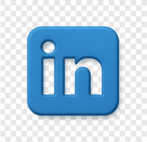 Download LinkedIn Icon PNG Transparent Background in HD quality – Free logo icon for social media and branding use