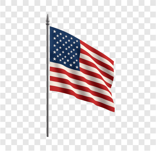 USA Flag PNG No Background – Free Transparent Download